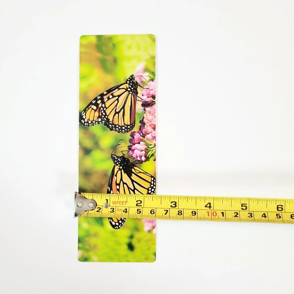 Vintage Y2K Monarch Butterflies Bookmark Butterfly, WWF World Wildlife WFRE44094
